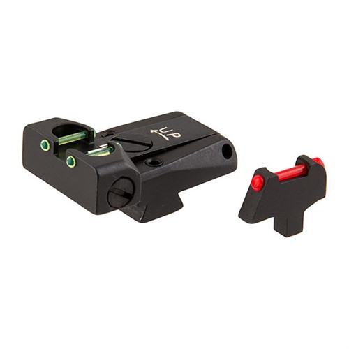 COLT 80S FIBER OPTIC ADJ SIGHT SET
