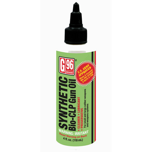G96 Synthetic Bio-CLP Gun Oil 4 Oz