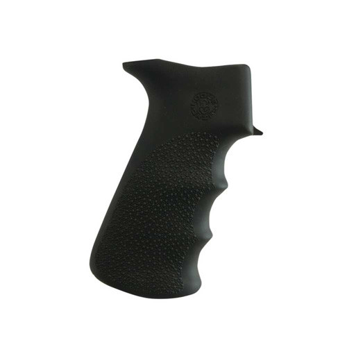 Hogue Rubber Overmolded Pistol Grip with Finger Grooves Sig 556 Synthetic Black