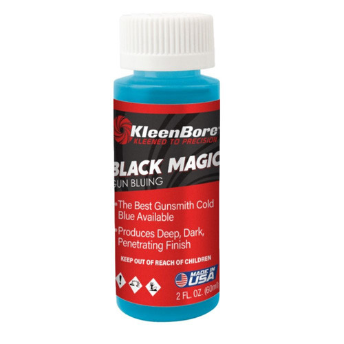 BLACK MAGIC GUN BLUING SOLUTION - 2OZ BOTTLE