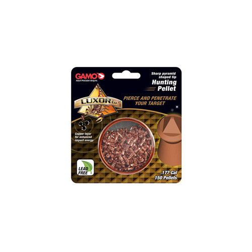 Gamo Luxor Cu Air Gun Pellets .177 Caliber 150 Count