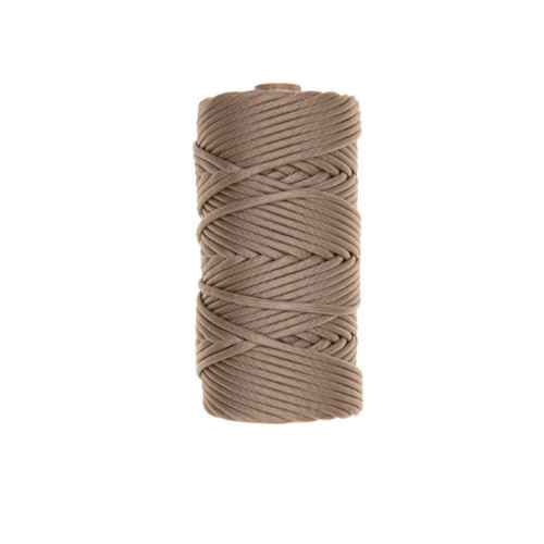 Tac Shield 550 Cord 7 Strand Braid Closed 3 Sand 200 Feet