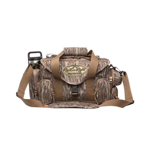Rig 'Em Right Shell Shocker Blind Bag Mossy Oak Bottomlands
