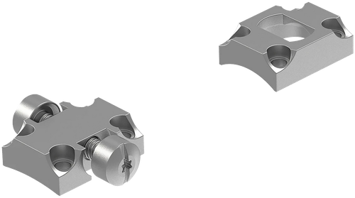 Leupold 2-Piece Standard Steel Base Browning X-Bolt Silver