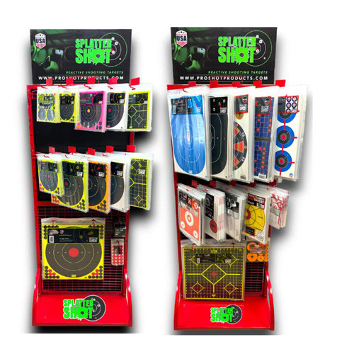 Pro-Shot Products Dual Sided Angle Cherry SplatterShot Target Display