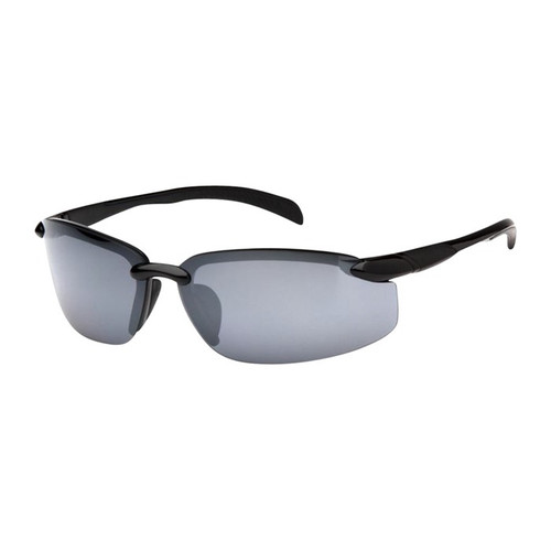Pyramex Safety Products Waverton Ear Muffs Silver Mirror Lens Black Frame