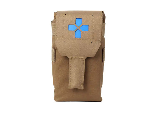 Blue Force Gear Trauma Kit Small Coyote Brown Empty