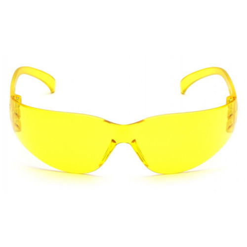 Pyramex Intruder Safety Glasses Amber Lens Amber Temples