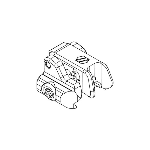 AR-15 PEAK/02 FOLDING IRON FRONT SIGHT A2 HEIGHT