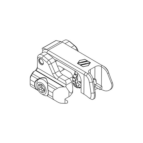 AR-15 PEAK/02 FOLDING IRON FRONT SIGHT 1.93'' HEIGHT