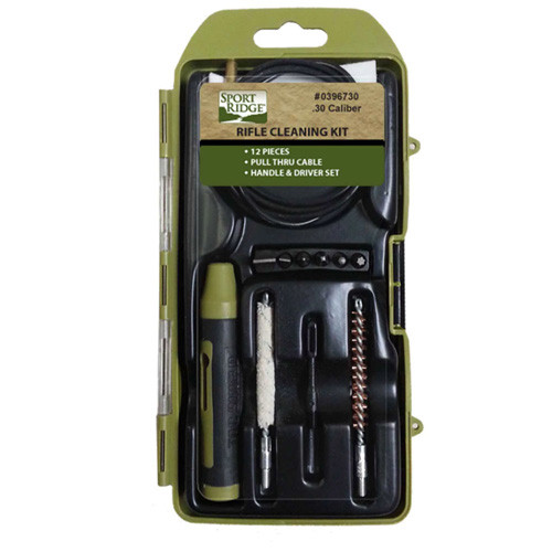 Sport Ridge Rifle Cleaning Kit .22 Caliber, 12-Piece