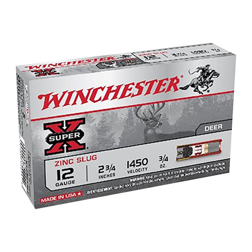 Winchester Super-X 12 Gauge Ammo 2-3/4" #7.5 Lead Shot 1-1/8 oz Box of 25
