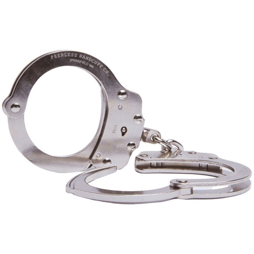 Peerless Chain Link Handcuff Nickel