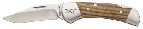 Browning Sage Creek Small Pocket Knife 2.5" Clip Point 9Cr18MoV Satin Blade Wood Handle