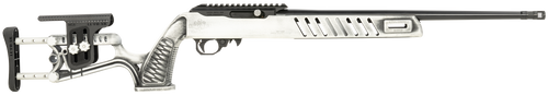 Black Rain Ordnance BRO 23080502 Bolt Action Rifle 22 LR 18.5" Chrome Moly Steel Barrel White Battleworn Chassis Black Rain Ordnance BRO 23080502 Bolt Action Rifle 22 LR 18.5" Chrome Moly Steel Barrel White Battleworn Chassis