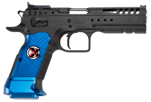 Tanfoglio Limited Edition 9mm 4.76" 17+1 Blue Polymer Stainless