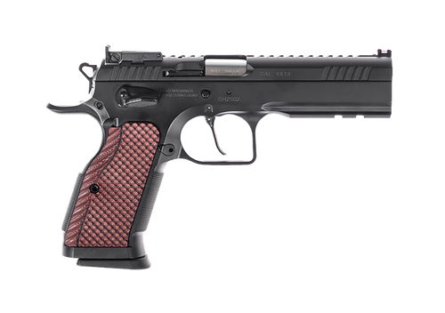 Tanfoglio 9mm 4.75" 17+1 Red G10 Stainless