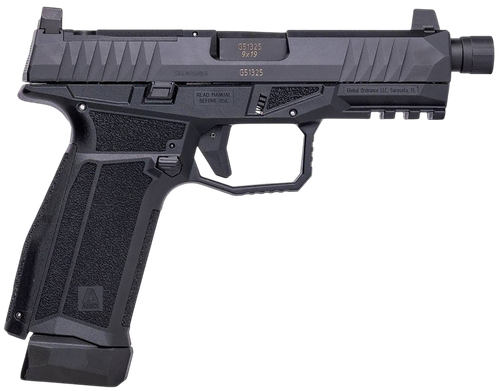 Arex 9mm 4.60" 17+1 Black Stippled