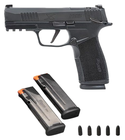 Sig Sauer P365 XMACRO 9mm 3.7" 10+1 Black Polymer Nitron