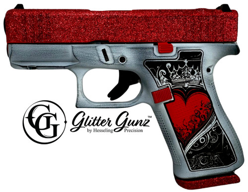 GLOCK 43X MOS 9MM 3.41 GLITTER GUNZ QOH