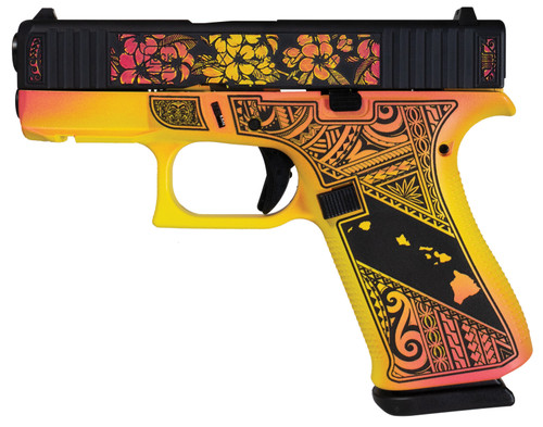 GLK SHARK COAST TACTICAL 43X 9MM HAWAIIAN