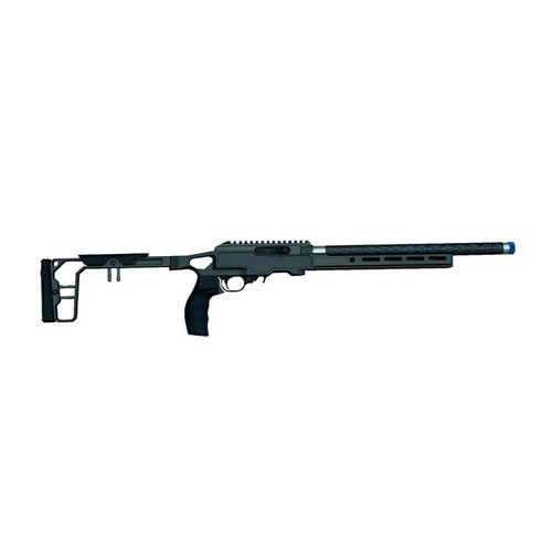 Grey Birch Solutions Foundation LDR Bolt Action Rifle 22 Long Rifle 16.1" Barrel Gray Folding Stock