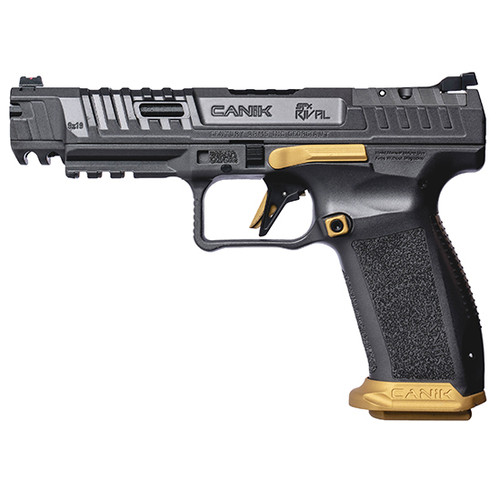 CENT CANIK SFX RIVAL 9MM 5 GREY GOLD 2 18RD