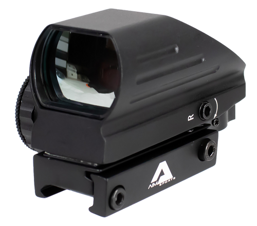Aim Sports RT406C Reflex Sight 1x33mm Red/Green Multi Reticle Matte Black