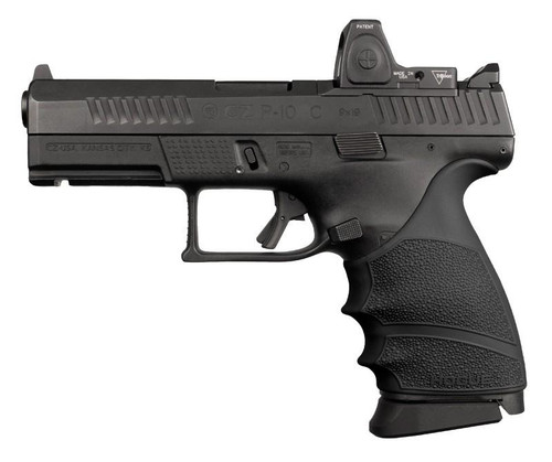 Hogue HandAll Grip Sleeve CZ P-10 Compact 9mm Black