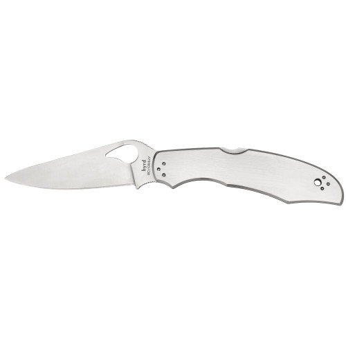Spyderco Byrd Cara Cara Pocket Knife 3.75" Black (8Cr13MoV Blade Steel, FRN Handle)