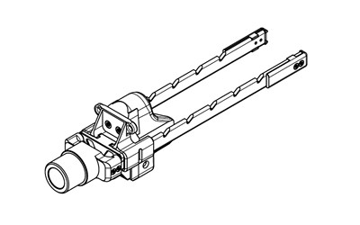 B&T Usa Telescopic Brace Adapter MP5 Black