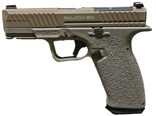 Live Free Armory Falcon 9x 9mm Pistol 4" Barrel FDE