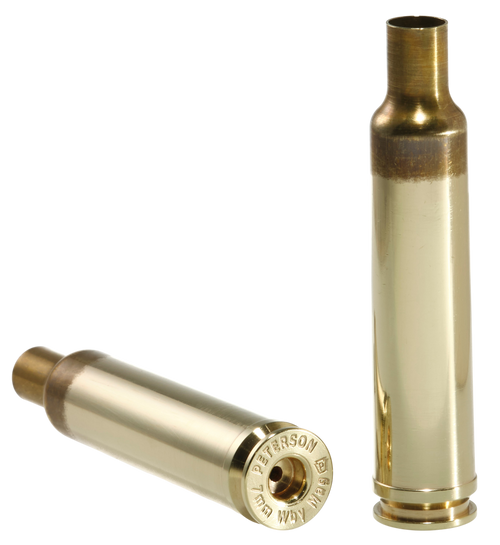 Peterson Cartridge 7mm Weatherby Magnum Brass Box of 50
