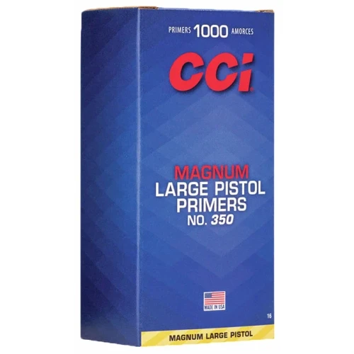 CCI 350 Large Pistol Magnum Primers Box of 1000