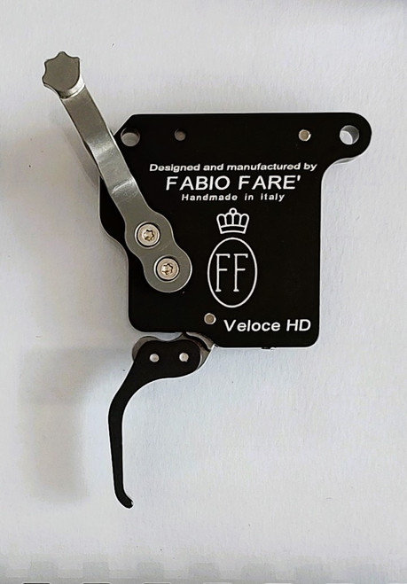 Fabio Fare Veloce HD Trigger with top right safety  (multiple trigger shoes included )