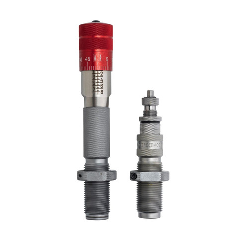 Hornady Match Grade 6mm GT 2-Die Set with Click-Adjust Micrometer
