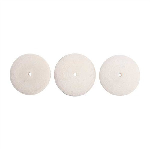 Brownells Unmounted Felt Bob Knife 1 Inch 3-Pack