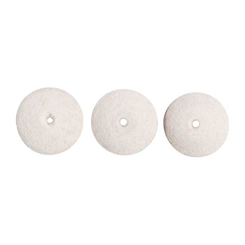 Brownells Unmounted Felt Bob Knife 5/8 Inch 3 Pack