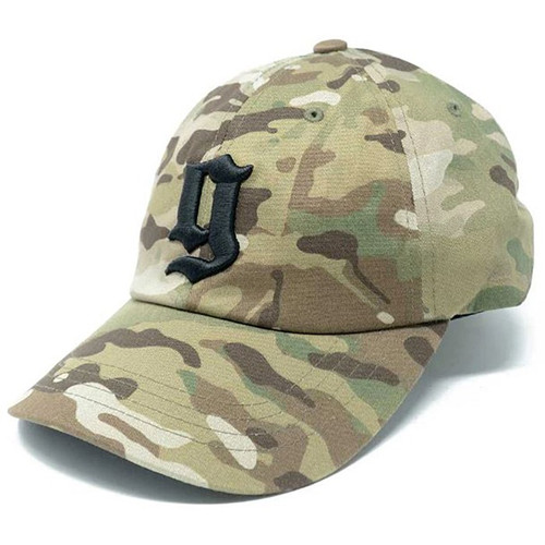 GBRS Group Puff G Dad Hat Olive Multi-Cam Black