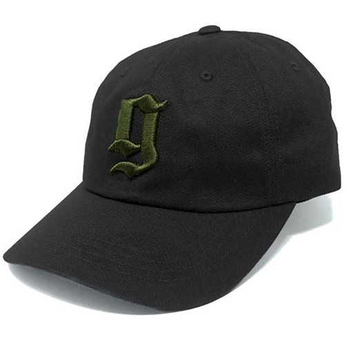 GBRS Group Puff G Dad Hat Black & Olive Drab Green