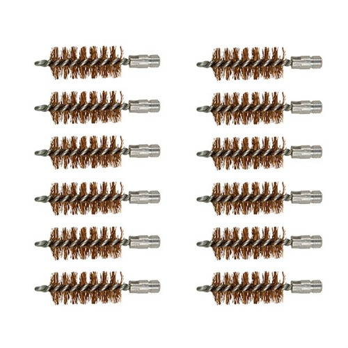 Brownells Double-Tuff Bronze Shotgun Brush 16 Gauge 12 Pack