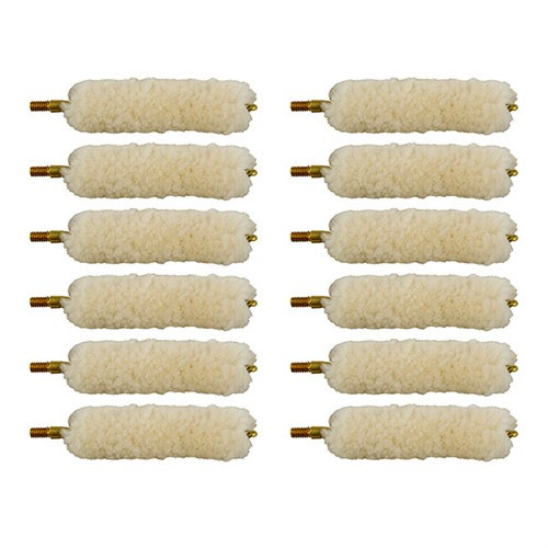 Brownells Wool Bore Mop 50 Caliber 12 Pack