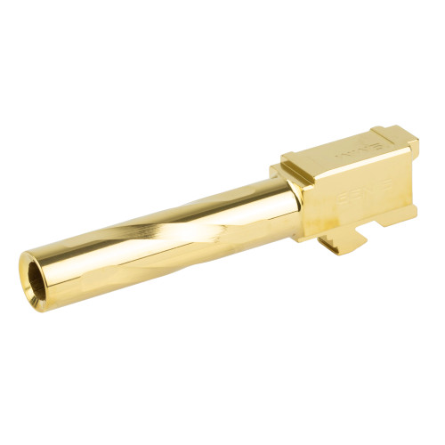 Zaffiri Precision Match Grade Barrel for Glock 19 Gen 5 Titanium Nitride
