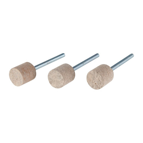 Brownells MX Finishing Wheel 1/2" x 1/2" 320 Grit - 3 Pack