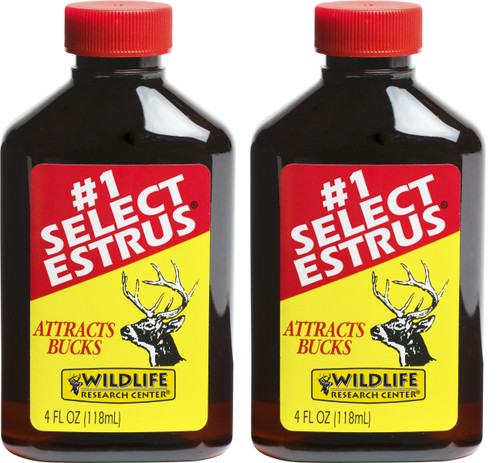 Wildlife Research #1 Select Estrus Deer Scent 2-Pack (1 FL OZ Bottles)