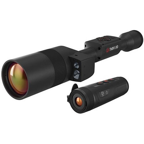ATN THOR 5XD 4-40x 1280x1024 Thermal Riflescope with Laser Rangefinder and BlazeTrek Monocular