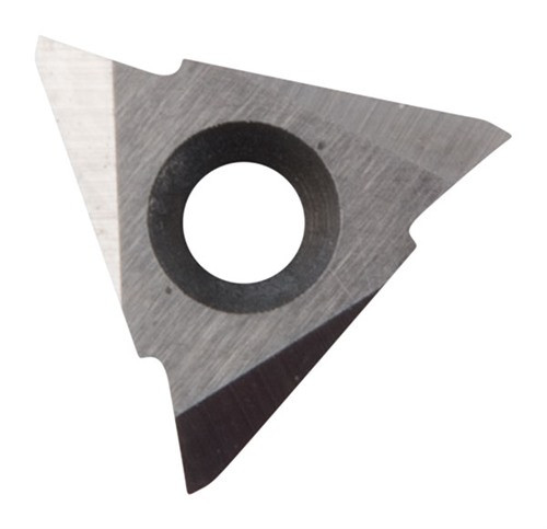 Brownells High-Speed Steel Insert 0 Degree Relief .125" Thickness .025" Radius