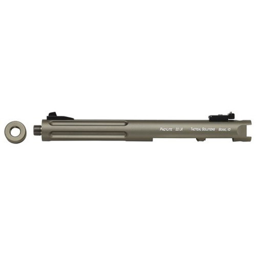 Tactical Solutions Pac-Lite Ruger 22LR 6 Inch Fluted Barrel OD Green