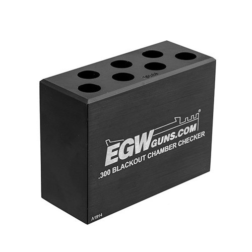 EGW .300 Blackout 7-Hole Cartridge Checker EGW .300 Blackout 7-Hole Cartridge Checker