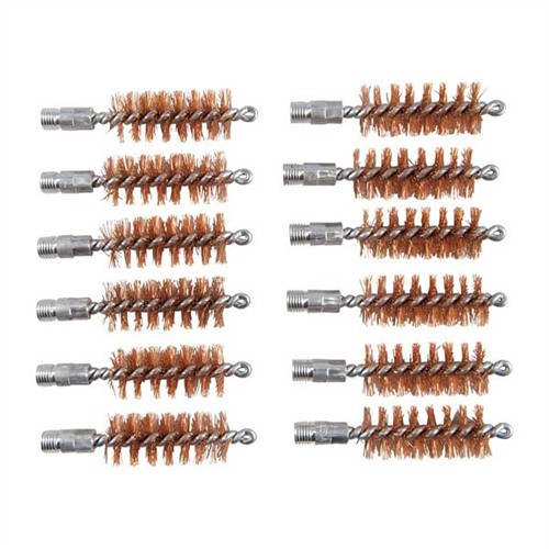 Brownells Double-Tuff Bronze Shotgun Brush 20 Gauge 12 Pack